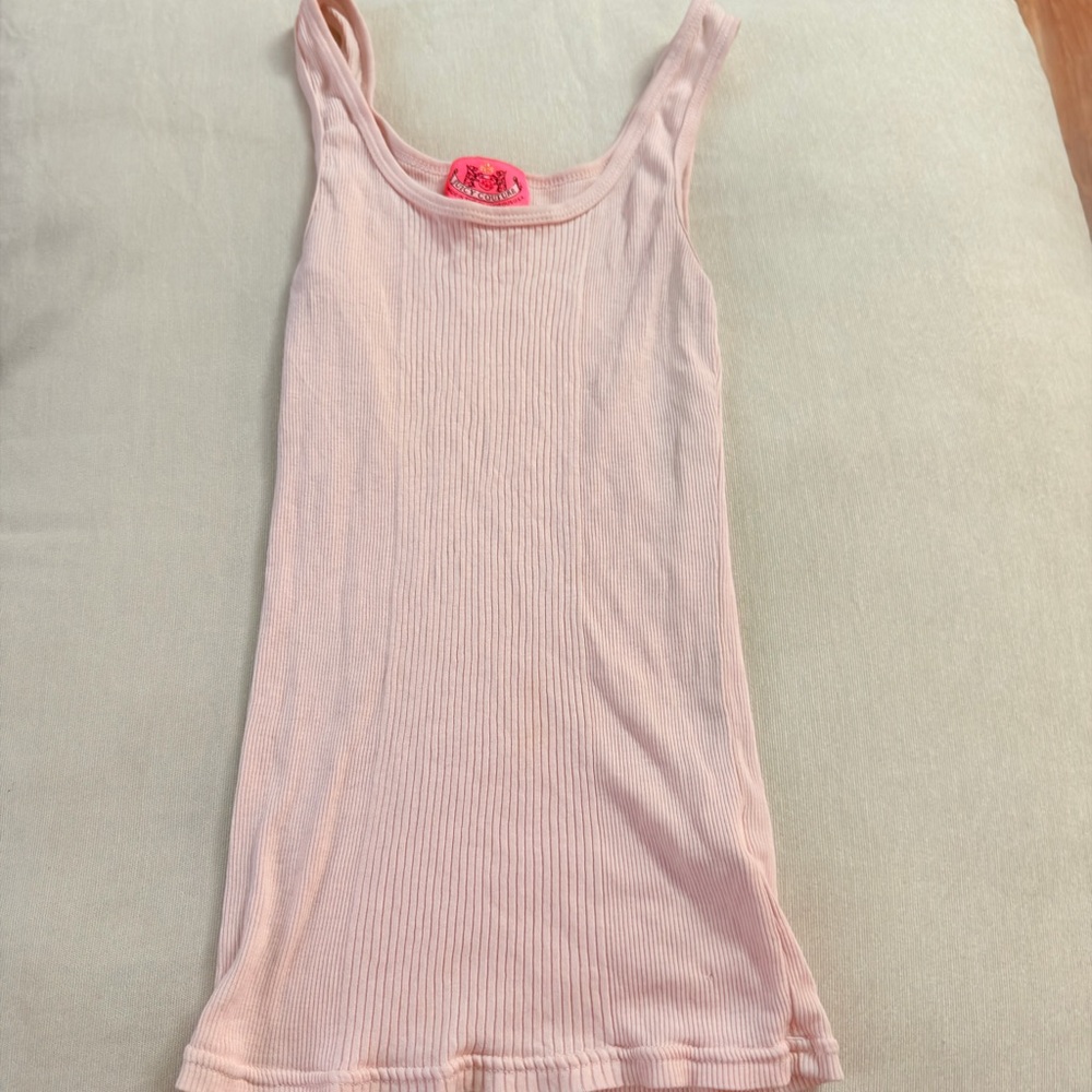 Baby pink Vintage Juicy Couture tank top